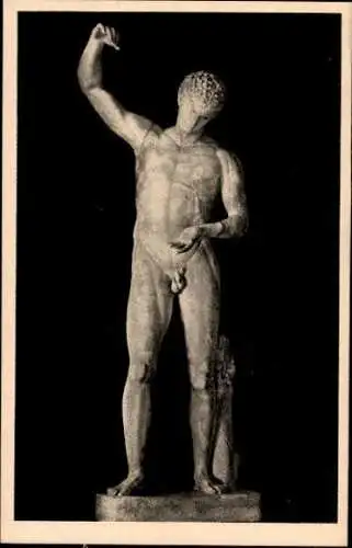 13 alte Ak Skulpturen in der Münchener Glyptothek