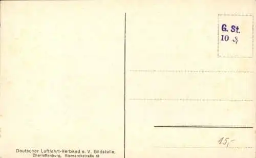 Ak Berlin Tempelhof, Flughafen