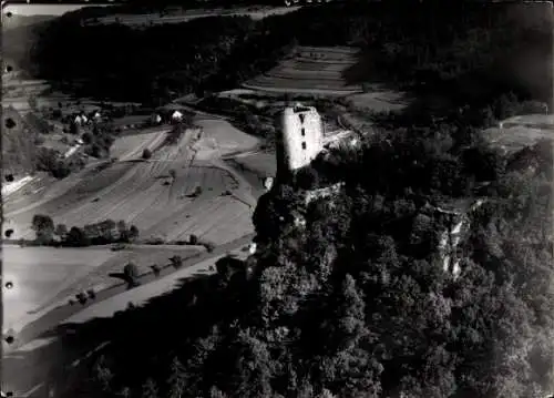 Ak Neidlingen an der Teck Baden Württemberg, Burgruine Reußenstein,  Schorndorf
