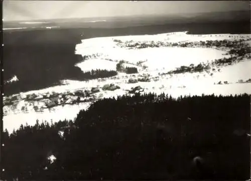 Foto Ort bei Pforzheim im Schwarzwald, Fliegeraufnahme