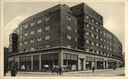 Ak Hamburg Wilhelmsburg, Zentrumshaus