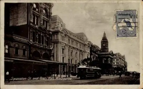PC Melbourne Australia, Swanston Street and Town Hall