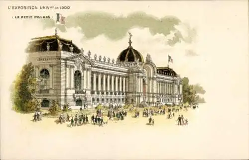 Litho Paris, Weltausstellung 1900, Petit Palais