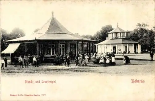 Ak Bad Doberan in Mecklenburg, Musiktempel, Lesetempel