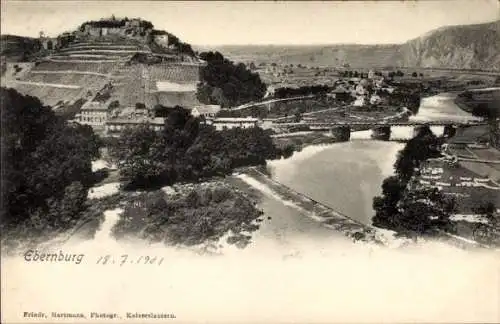 Ak Bad Münster am Stein Ebernburg, Gesamtansicht