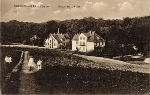 Ak Barsinghausen am Deister, Teilansicht