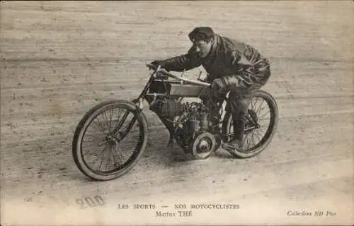 Ak Motorrennsport, Motorradfahrer Marius The