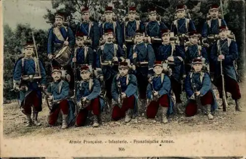 CPA Armée Française, Infanterie
