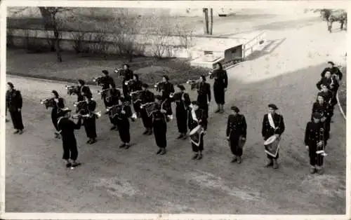 Foto Ak Französische Armee, Musikkapelle