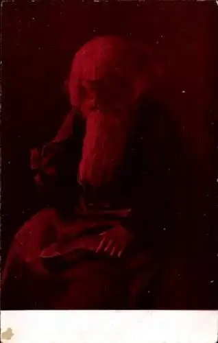 Ak Alter Mann, Schuhmacher