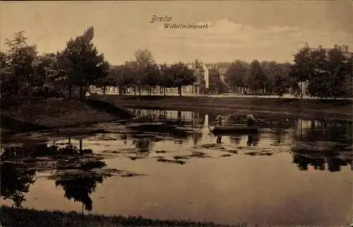 Ak Breda Nordbrabant Niederlande, Wilhelminapark