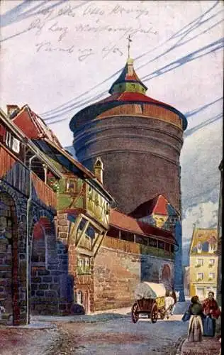 Ak Nürnberg in Mittelfranken, Spittlertor