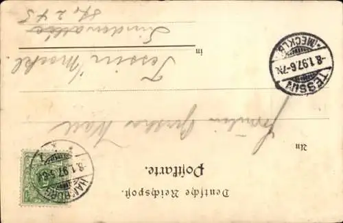 Ak Hamburg, Rathsweinkeller, Der Rosenkranz