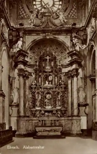 Ak Ebrach Steigerwald, Kloster, Alabasteraltar