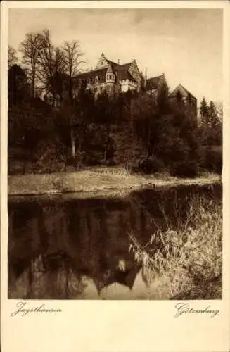 Ak Jagsthausen an der Jagst Württemberg, Götzenburg