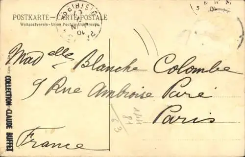 Ak Köln am Rhein, Bismarcksäule