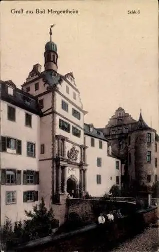 Ak Bad Mergentheim in Tauberfranken, Schloss