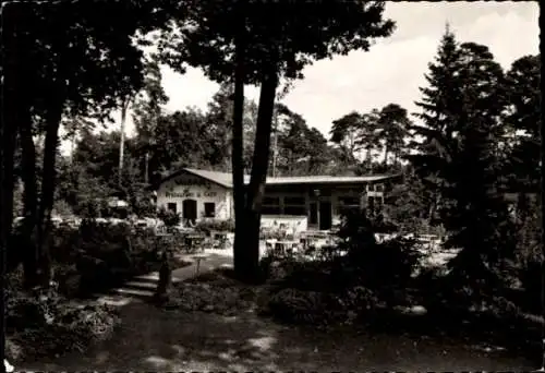 Ak Berlin Spandau Kladow Groß Glienicke, Restaurant & Café Waldidyll