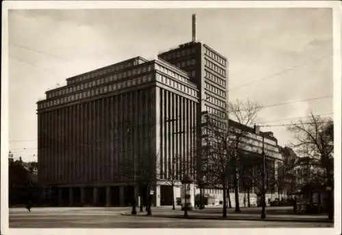 Ak Hamburg, Hochhaus des D. H. V. am Holstenplatz