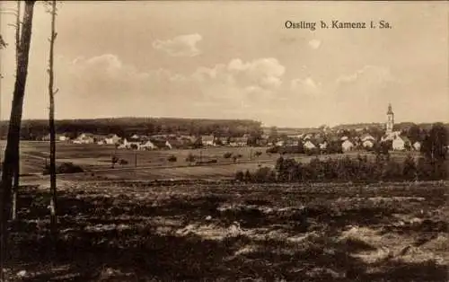 Ak Oßling Ossling in der Oberlausitz, Panorama