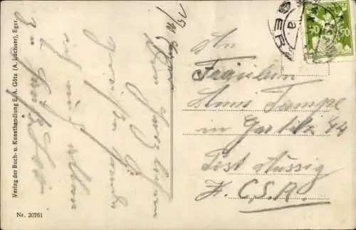 Ak Cheb Eger Reg. Karlsbad, Panorama