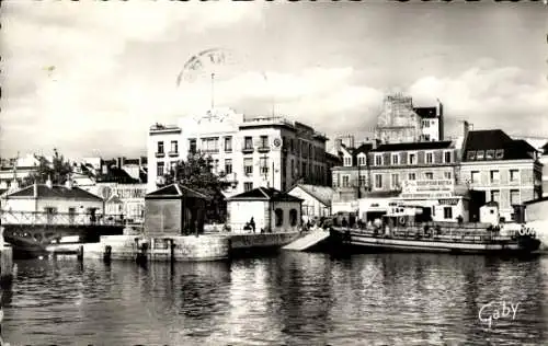 Ak Lorient Morbihan, Hafenansicht,  Architektur, Wasser, Boote