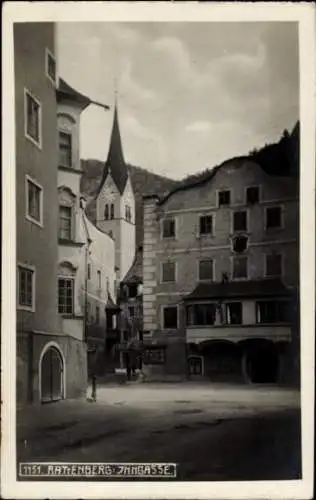 Ak Rattenberg in Tirol, Inngasse