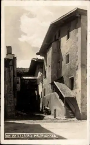 Foto Ak Rattenberg in Tirol, Malerwinkel