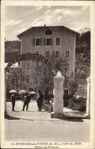 Ak Saint-Etienne-de-Tinee, Hotel de France