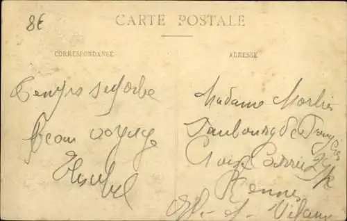 Ak La Roche sur Yon Vendee, Rathaus