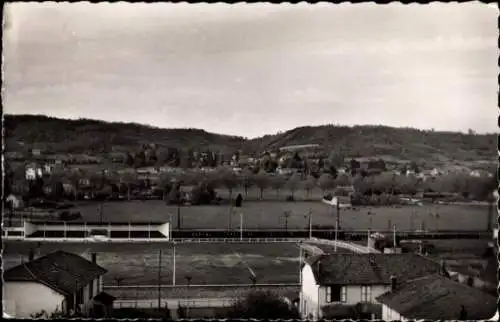 Ak Saint Maurice de Beynost Ain, Le Stade de l'O. S. M.