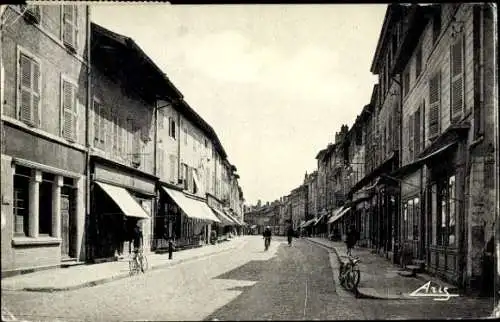 Ak Pont de Vaux Ain, Grande Rue