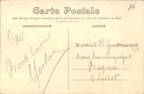 Ak Rennes Ille et Vilaine, L'Avenue de la Gare