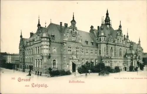 Ak Leipzig, Buchhändlerhaus