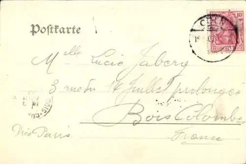 Ak Köln am Rhein, Eisenbahnbrücke, Kölner Dom, Rhein,  