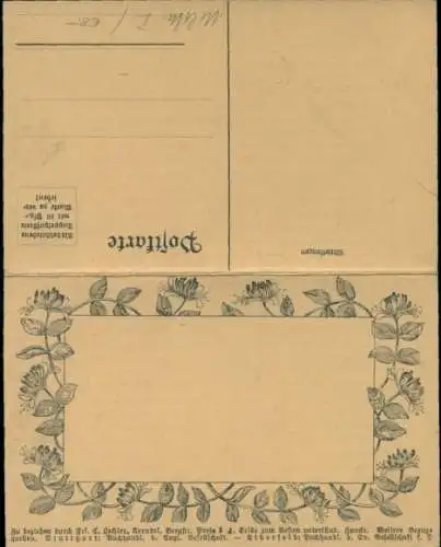 Klapp Ak Deutsches Kriegsgebet, I. WK