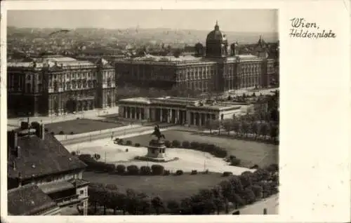 Ak Wien 1 Innere Stadt, Heldenplatz, Architektur, Denkmal, Historische 