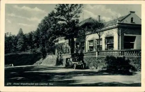 Ak Andernach am Rhein, Hotel-Restaurant und Pension Waldfrieden, Bes. Aug. Lichtfers