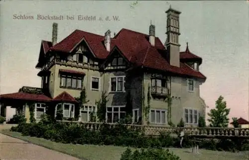 Ak Bockstadt Eisfeld in Thüringen, Schloss Bockstadt