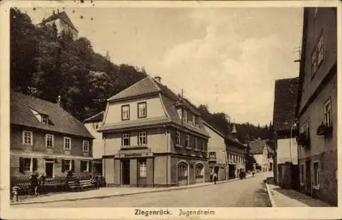 Ak Ziegenrück an der Saale Thüringen, Jugendheim