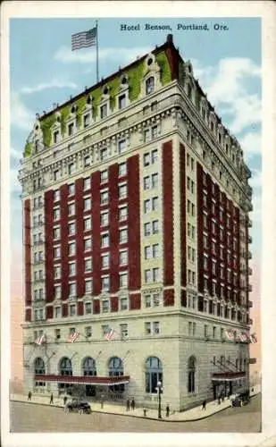 Ak Portland Oregon USA, Hotel Benson