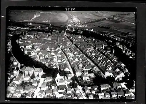 Ak Villingen im Schwarzwald,  Schwarzwald, Luftbild.