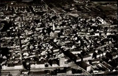 Ak Frankenthal in der Pfalz, Fliegeraufnahme