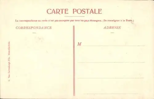 CPA Chocolaterie-Confiserie Antoine, Remise et Ecuries