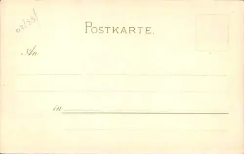 Litho Glückwunsch Weihnachten, Engel, Tannenbaum