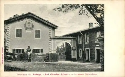 CPA Luserna San Giovanni Piemonte, Refuge Roi Charles Albert