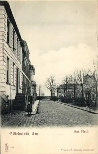 Ak Glückstadt an der Elbe, Fleth