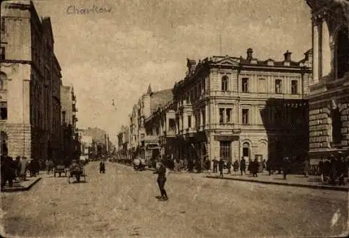 Ak Charkow Charkiw Ukraine, Liebknechtstraße