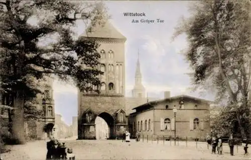 Ak Wittstock Dosse in der Prignitz, Am Gröper Tor