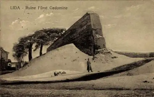 Ak Lida Weißrussland, Ruine Fürst Gedomine